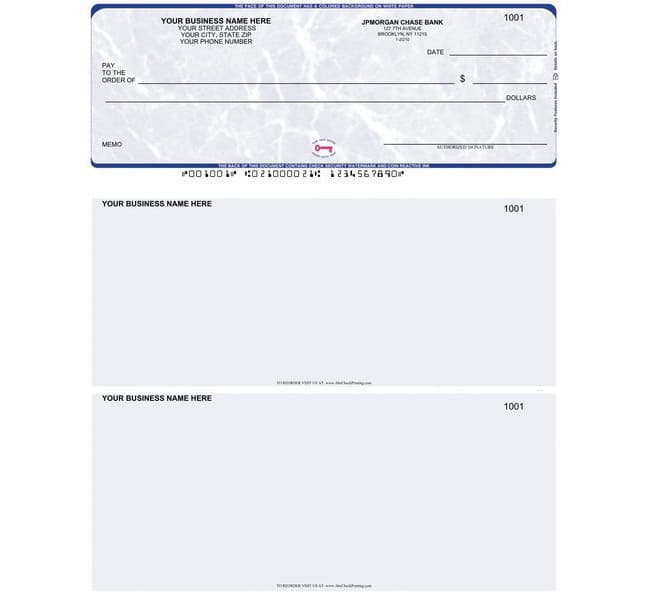 Custom Printed Laser Checks