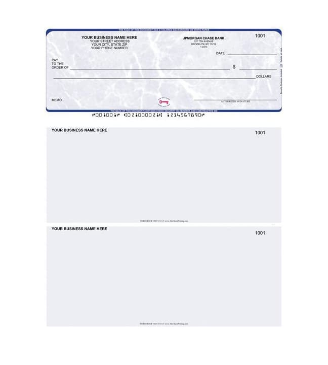 Custom Printed Laser Checks
