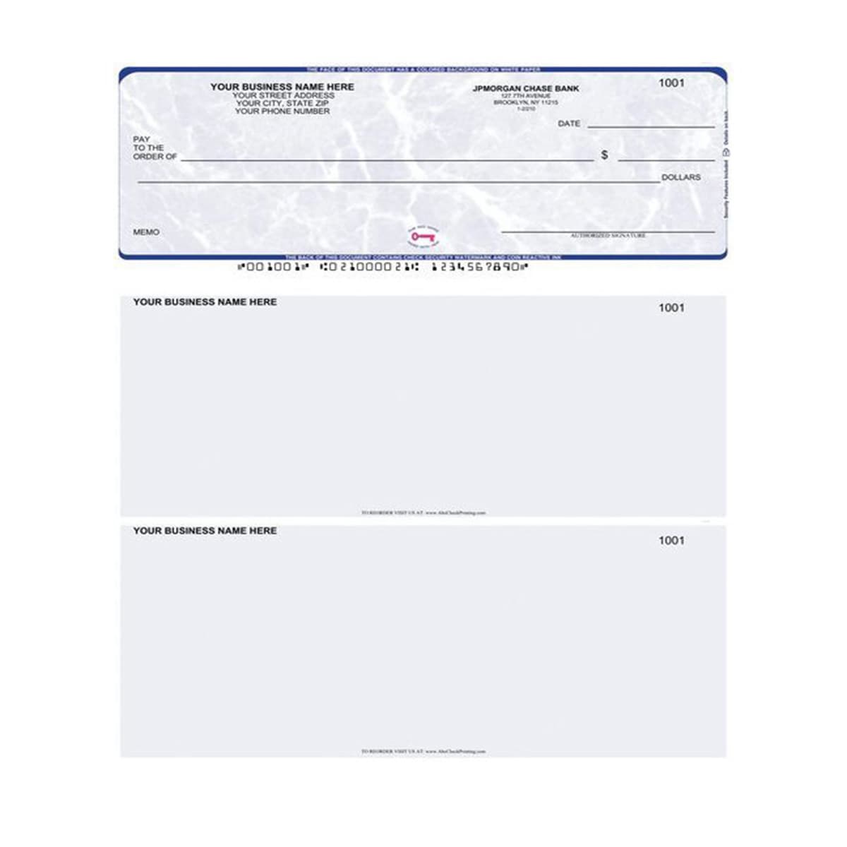 Custom Printed Laser Checks